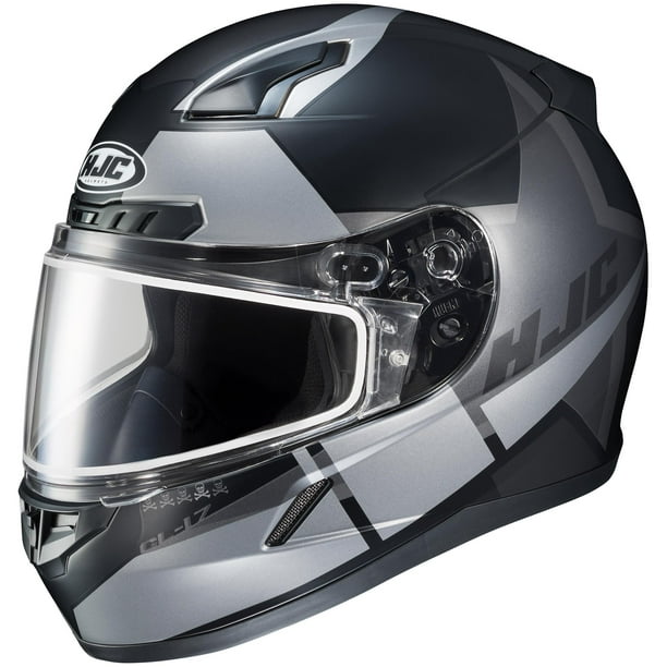 HJC CL-17 Arica Mens Snowmobile Helmet With electric Shield X-Large MC-5SF HJC CL-17 Arica Mens Snowmobile Helmet With electric Shield X-Large MC-5SF